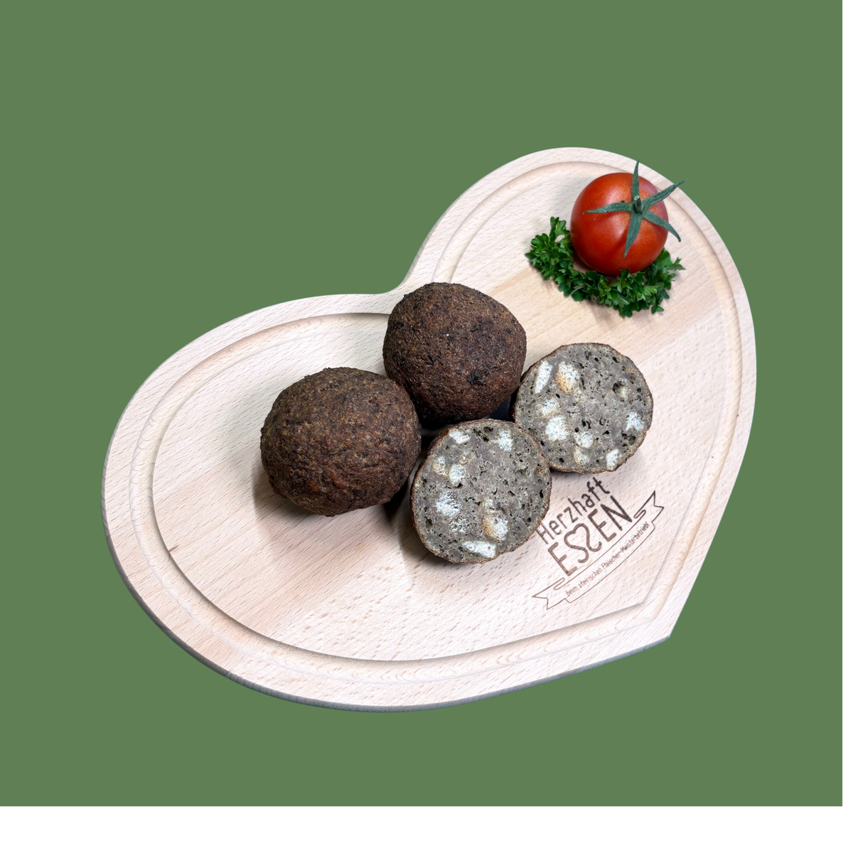 Leberknödel gebacken